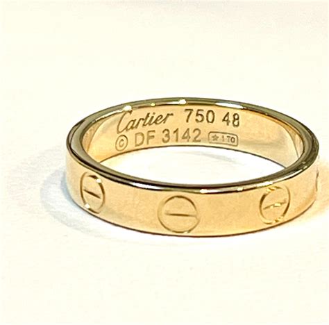 19 750 cartier|cartier 750 love ring 52833a.